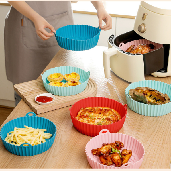 MOLDES DE SILICONA PARA AIR FRYER