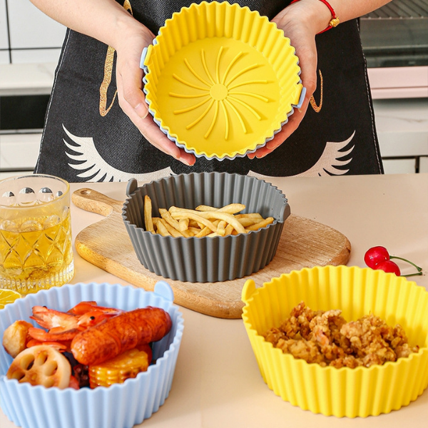 MOLDES DE SILICONA PARA AIR FRYER