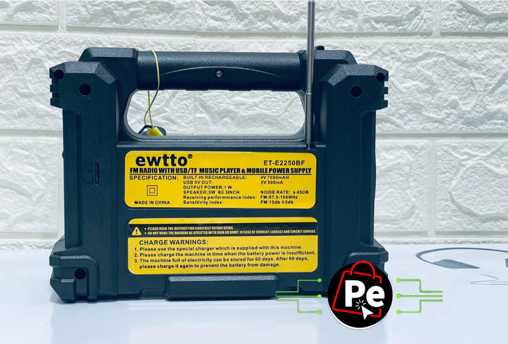 BATERIA 20´000mah+PANEL SOLAR+ACC
