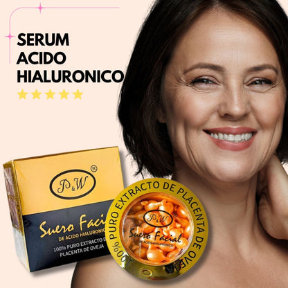 Cápsulas de Suero con Ácido Hialurónico