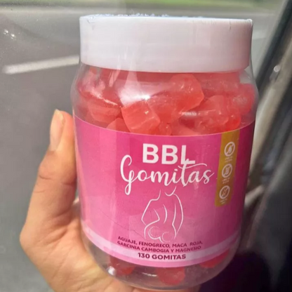 Gomitas BBL™ – con Aguaje Natural y Fitoestrógenos para Curvas Femeninas y Equilibrio Hormonal(130 unidades)