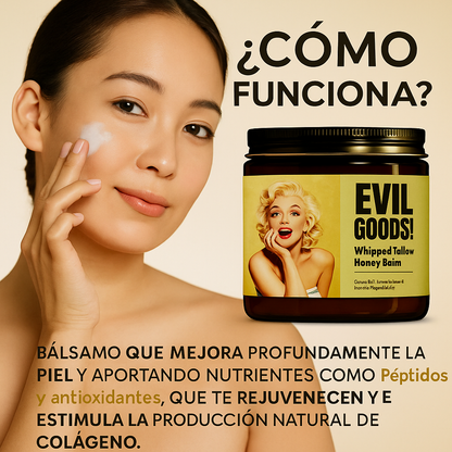 EVIL GOODS® – Bálsamo Natural de Miel & Sebo Batido🇺🇸