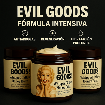 EVIL GOODS® – Bálsamo Natural de Miel & Tallow Puro 🇺🇸