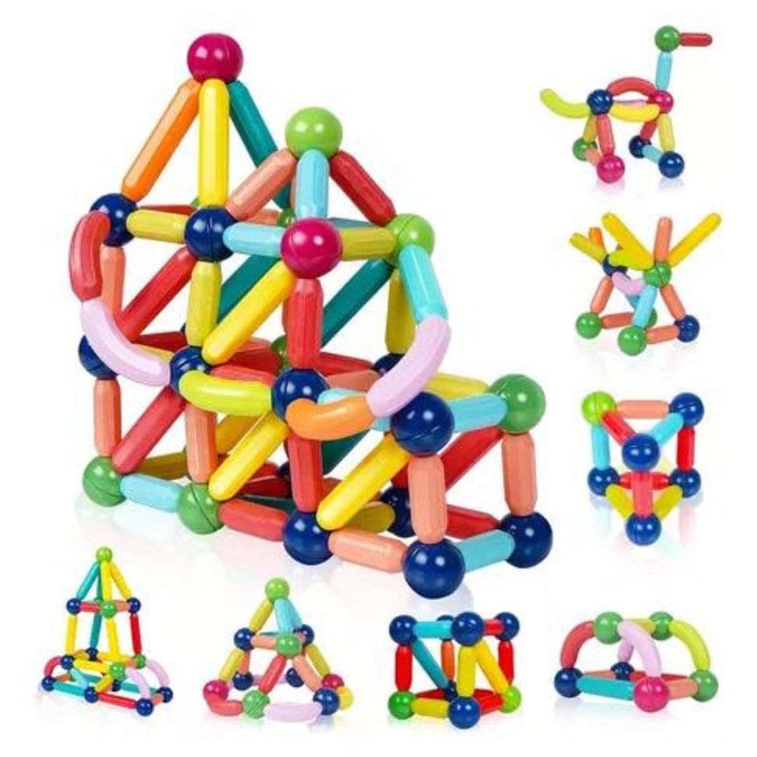 BLOQUES MAGNETICOS - METODO MONTESSORI