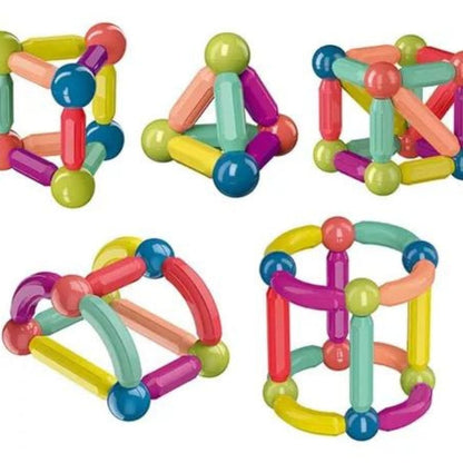 BLOQUES MAGNETICOS - METODO MONTESSORI