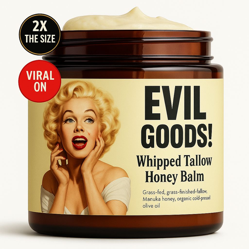 EVIL GOODS® – Bálsamo Natural de Miel & Tallow Puro 🇺🇸