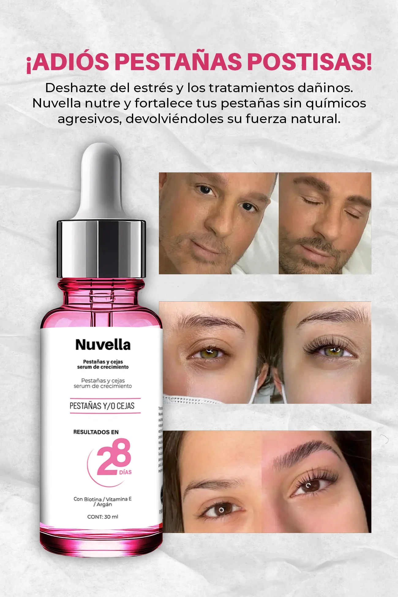 Nuvella - Serum de Pestaña y Cejas