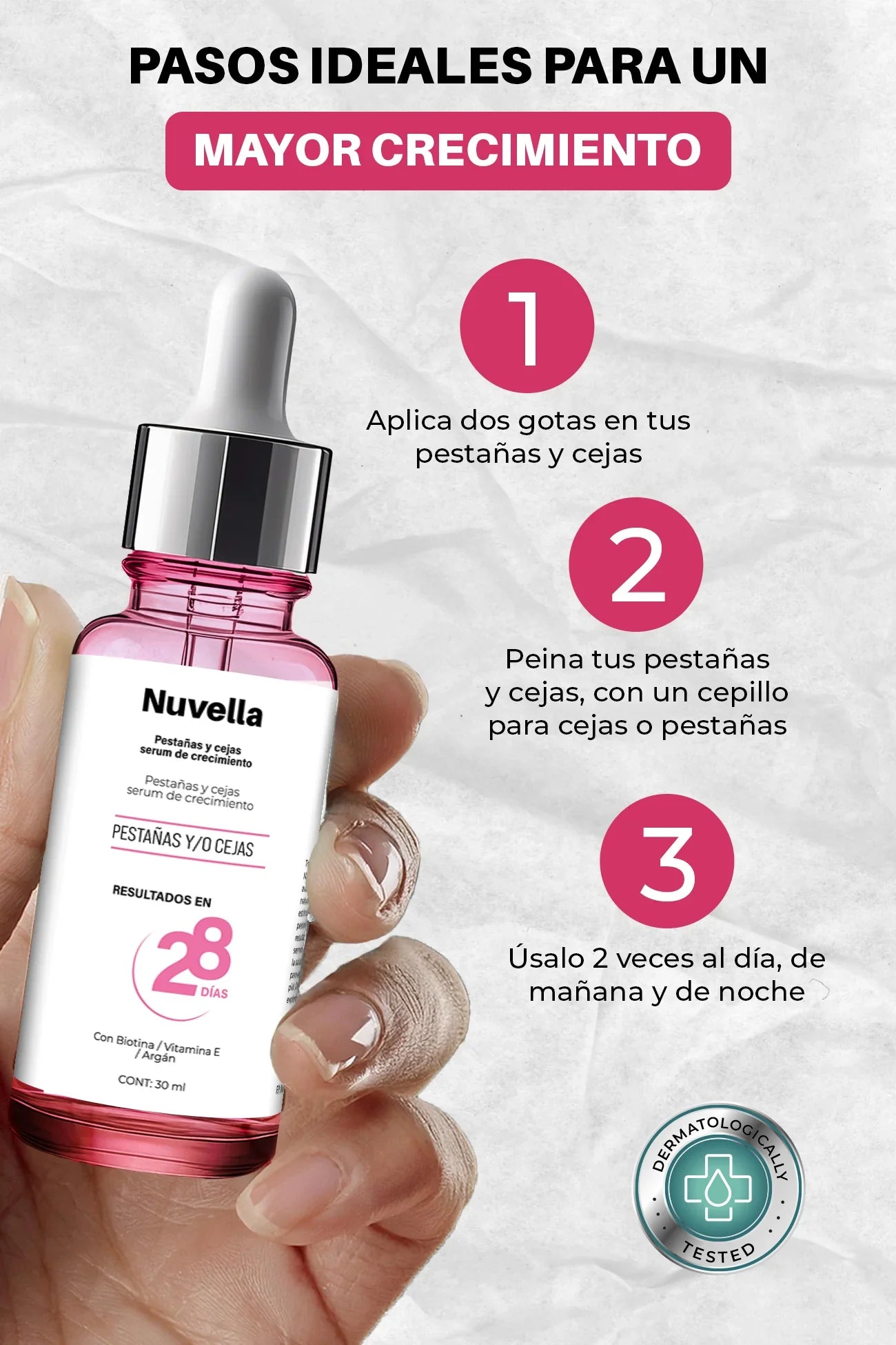 Nuvella - Serum de Pestaña y Cejas