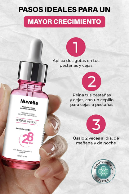 Nuvella - Serum de Pestaña y Cejas