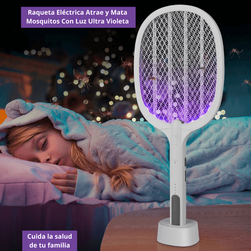 ElectroBite™ - Raqueta Eléctrica Mata Insectos