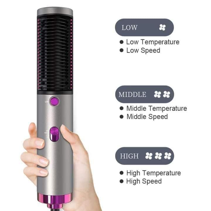 Hair Brush™ - Cepillo 3 en 1 secador, voluminizador, alisador