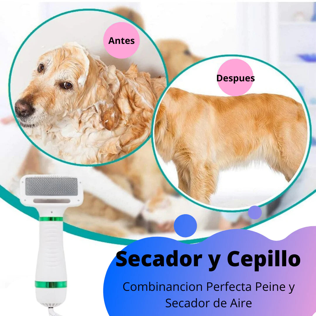 Secador Cepillo Multifuncional™ - Para Mascotas