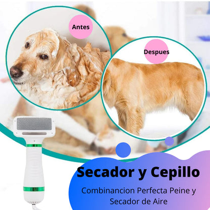 Secador Cepillo Multifuncional™ - Para Mascotas