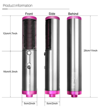 Hair Brush™ - Cepillo 3 en 1 secador, voluminizador, alisador